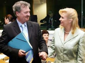 Kolinda Grabar Kitarović - sa predsjednikom  EU Komisije  Jean Asselborn