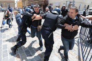 Hrvatski branitelji Markov trg