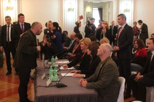 Domagoj Margetić, Saša Leković, predsjednica RH