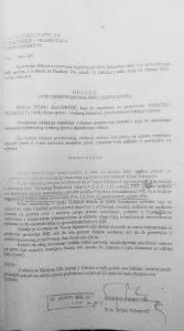 VESNA BALENOVIĆ - OTKAZ