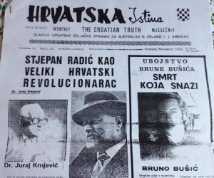 Ubojstvo Brune Bušića - smrt koja snaži